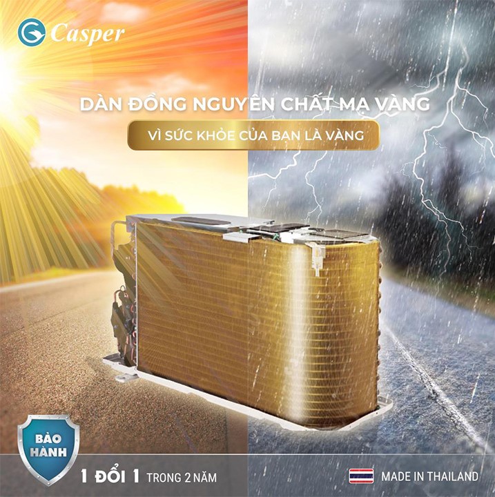 Điều hòa Casper GH-24IS33 có phải là sản phẩm đáng mua cho mùa đông này