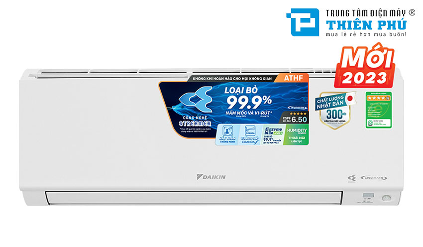 Những đặc điểm nổi bật trên điều hòa Daikin 2 chiều 12000btu ATHF35XVMV