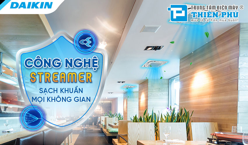 Chia sẻ những lợi ích từ công nghệ Streamer trên điều hòa Daikin mang lại