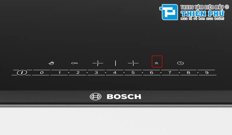 chức năng Power Boost trên bếp từ đôi Bosch PPI82560MS 
