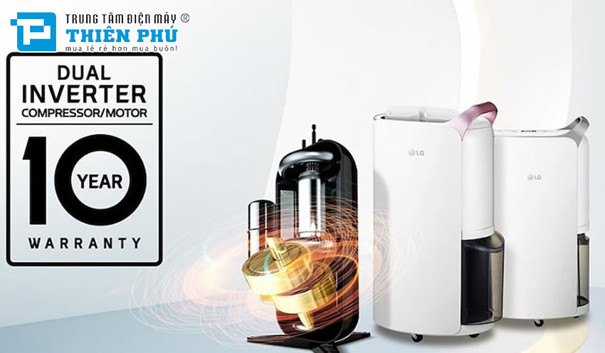 Ưu đãi khi mua máy hút ẩm LG 16 lít MD16GQSE0 - Cơ hội sở hữu thiết bị chất lượng