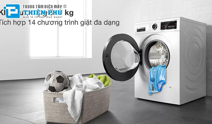 Cách sử dụng máy giặt Bosch 9Kg WAV28L40SG Serie 8 và bí quyết bảo quản cho gia đình