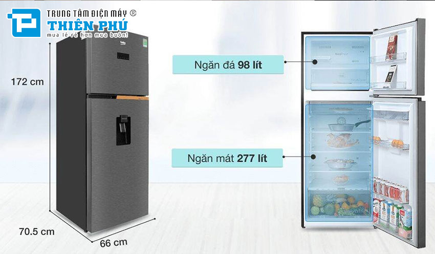 Hướng dẫn sử dụng tủ lạnh Beko Inverter RDNT401I50VDK và cách để bảo quản thực phẩm