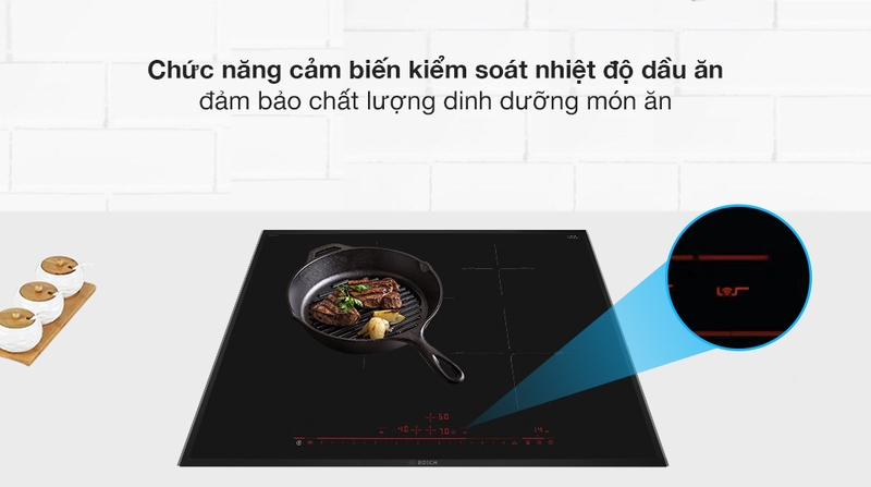 Cách dùng bếp từ Bosch PID775DC1E Serie 8 chi tiết