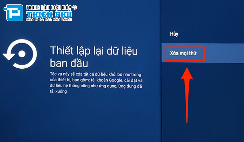 Hướng dẫn cách khôi phục cài đặt gốc cho tivi Sony, nhanh và mượt mà hơn