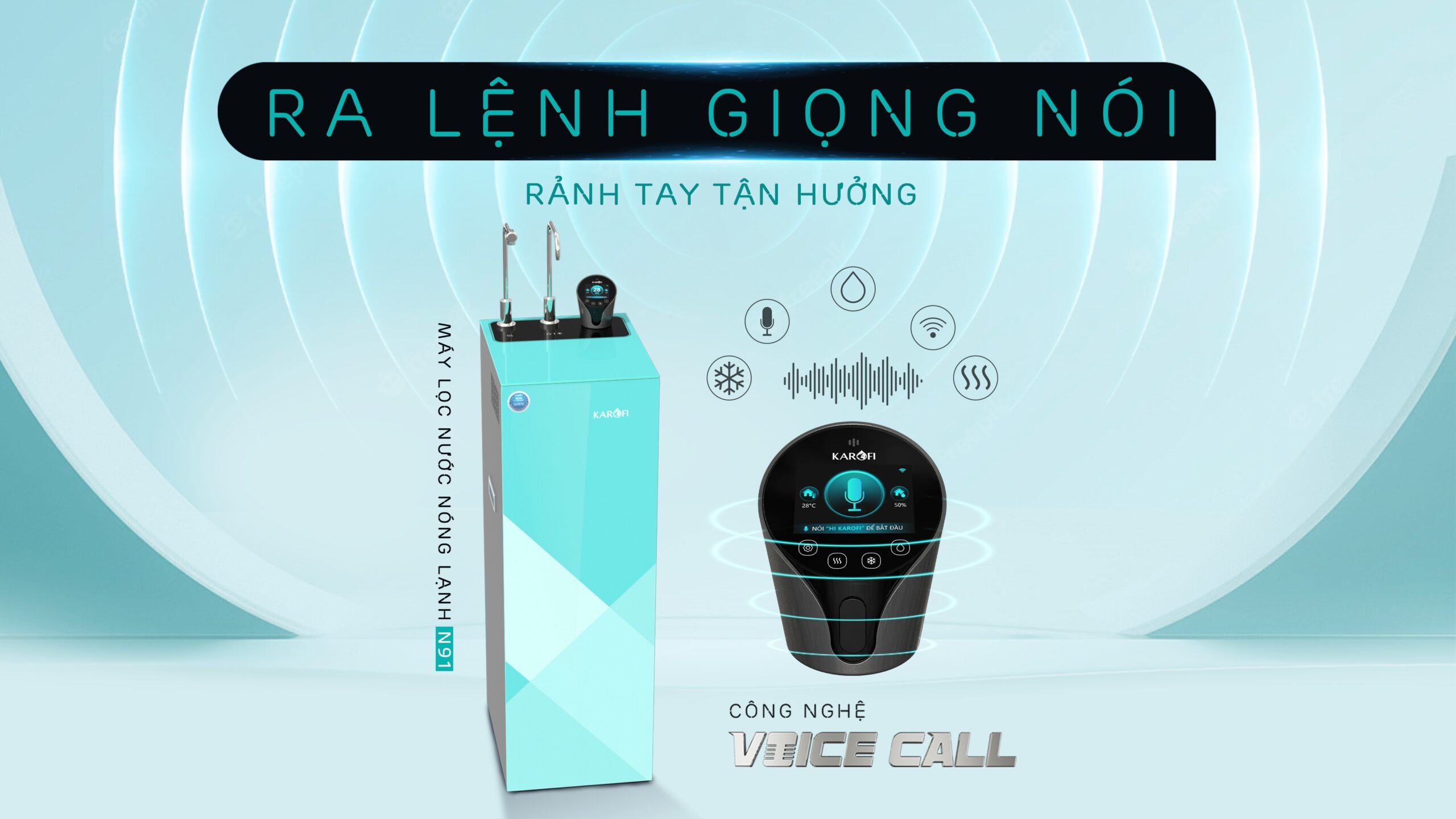 Ra lệnh bằng giọng nói để rảnh tay tận hưởng cuộc sống
