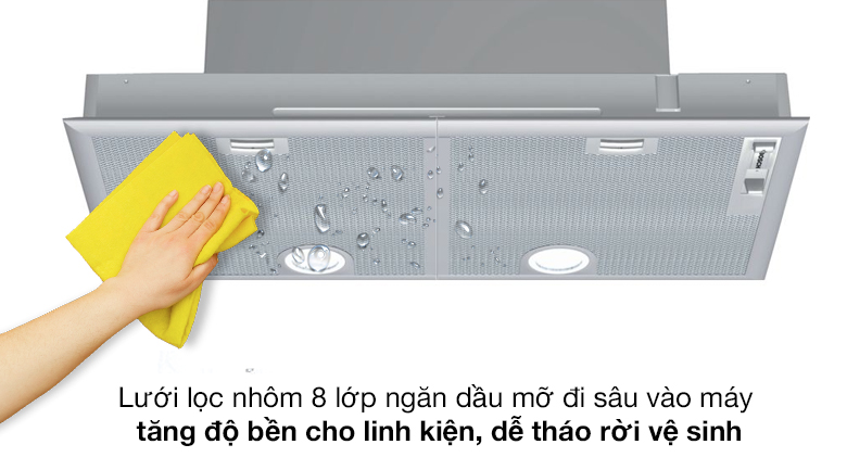 Tại sao nên mua máy hút mùi âm Bosch DHL755BL Serie 4?