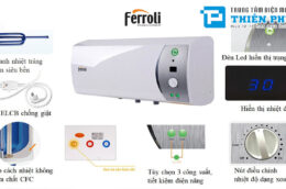 Đánh giá chi tiết bình nóng lạnh Ferroli VERDI30SE: Điểm mạnh và điều cần lưu ý