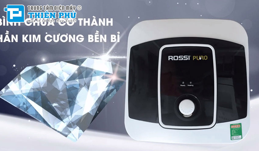 Xu hướng sử dụng bình nóng lạnh Rossi Puro 15 lít Rpo 15SQ trong năm 2023