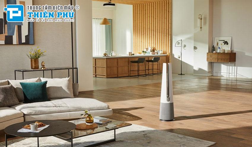 Sống khỏe mạnh với máy lọc không khí LG PuriCare AeroTower FS15GPBF0