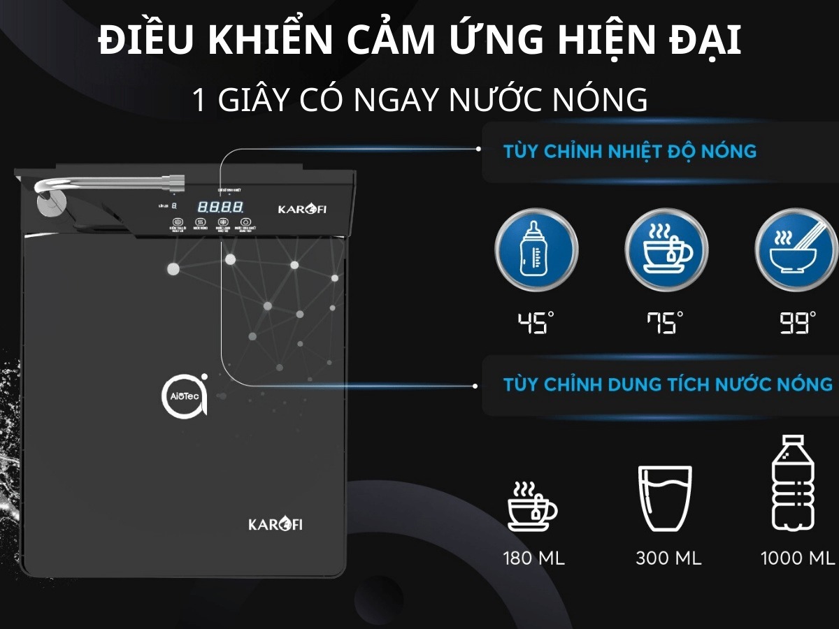 Hướng dẫn sử dụng sản phẩm máy lọc nước Karofi KAD-D88