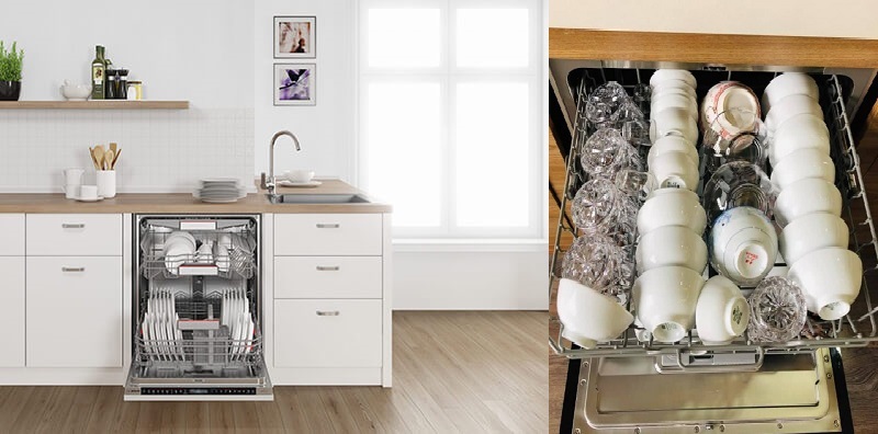 Nguyên nhân khiến máy rửa bát Bosch SMI4ECS14E không thoát hết nước