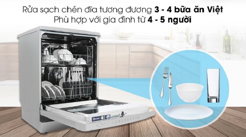 máy rửa bát Electrolux ESF5512LOX dung tích 13 bộ