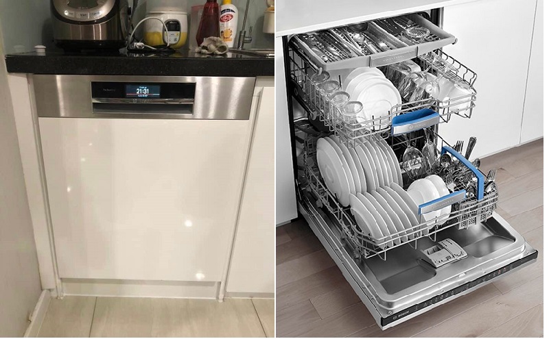 Máy rửa bát nhập khẩu Châu Âu Bosch SMI8YCS03E