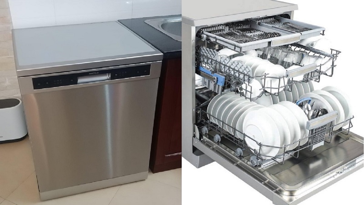 Khám phá ưu nhược điểm của máy rửa bát Hafele HDW-F60G 12 bộ