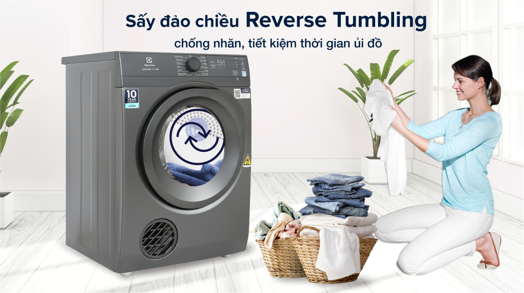 Lựa chọn máy sấy quần áo Electrolux 8.5kg EDV854N3SB để đem lại thoải mái trong cuộc sống