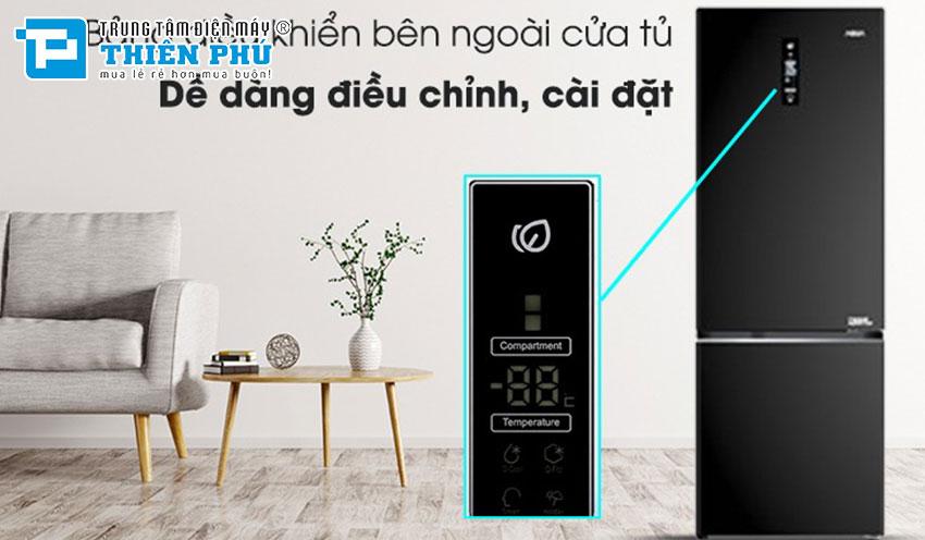 Những đánh giá thực tế từ người dùng về tủ lạnh Aqua Inverter AQR-B388MA(FB)