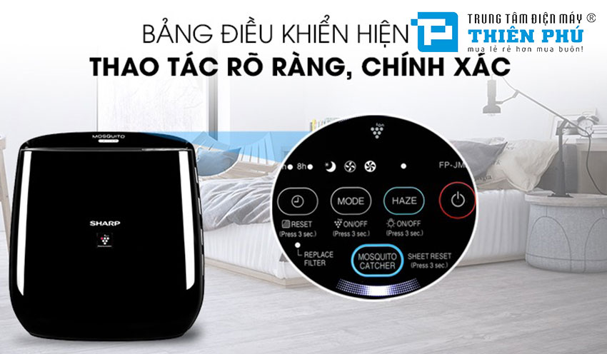 Hướng dẫn sử dụng máy lọc không khí Sharp FP-JM30V-B để đảm bảo không khí trong lành