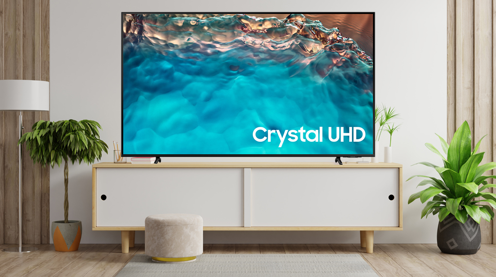 Giới thiệu về Smart Tivi Samsung 55 Inch UA55AU8000KXXV