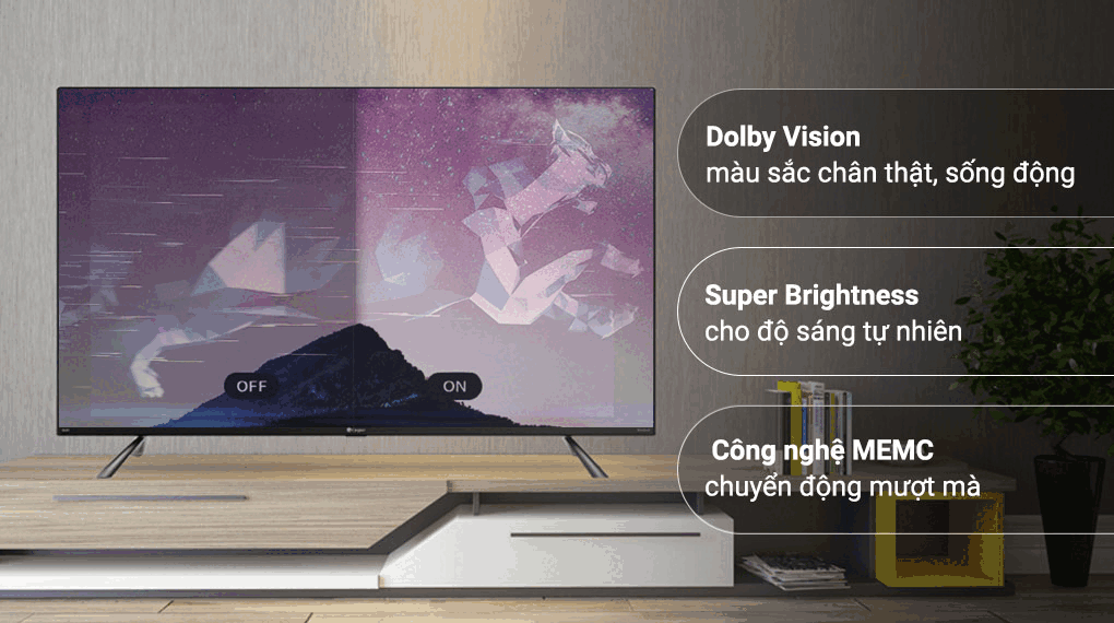 Đánh giá ưu nhược điểm của Smart Tivi Casper 55 inch 55QG8000