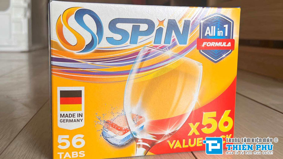 Viên Rửa Bát Spin 11 in 1 56 viên