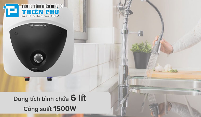 Top 5 lý do khiến bạn nên chọn bình nóng lạnh Ariston 6 lít LUX 6(BE) cho gia đình