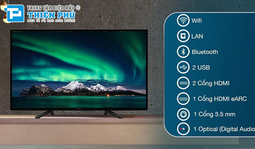 Smart tivi Sony 32 inch KD-32W830K giá chỉ 6 triệu có nên mua?