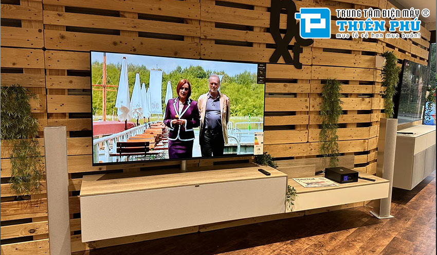 Không gian phòng khách nhỏ, không nên bỏ qua google tivi Sony 4K 43 inch KD-43X77L