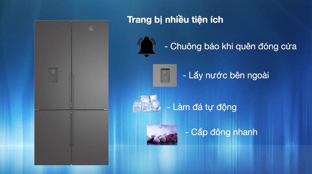 Điểm danh một số tính năng nổi bật có trong tủ lạnh Electrolux EQE5660A-B