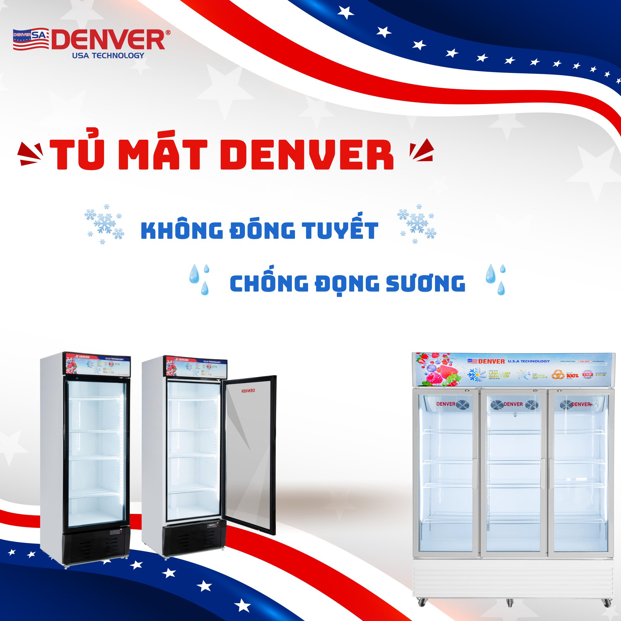 Nên mua mẫu tủ mát Denver giá rẻ nào tốt nhất hiện nay? Gợi ý 3 model đáng mua nhất