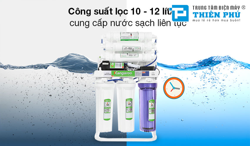 Máy Lọc Nước Kangaroo Hydrogen KGRP09HQ 9 Lõi