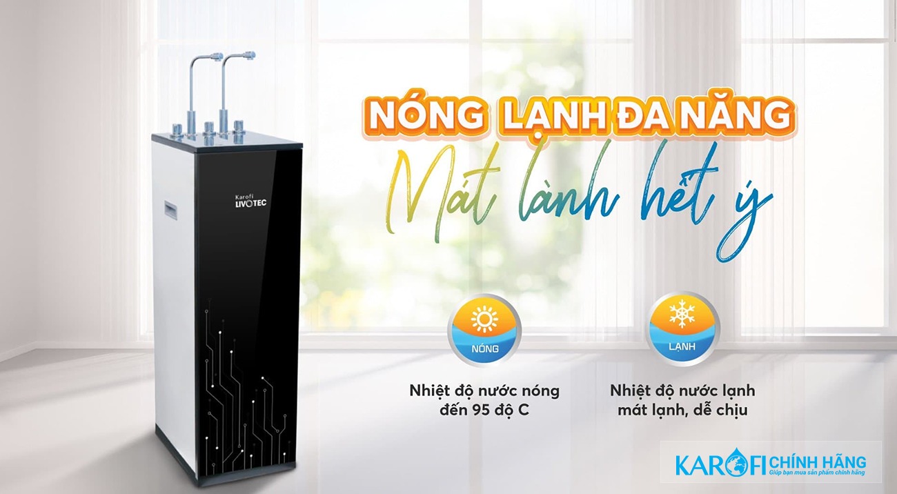 Phục vụ mọi nhu cầu với 3 chế độ nước