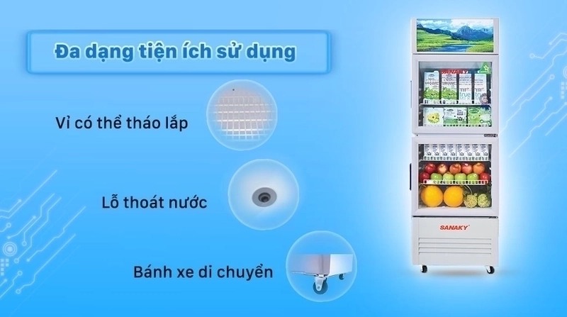 Hướng dẫn chọn tủ mát Sanaky phù hợp với nhu cầu sử dụng cá nhân