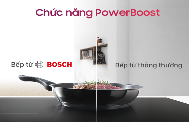 Tính năng PowerBoost gia tăng công suất