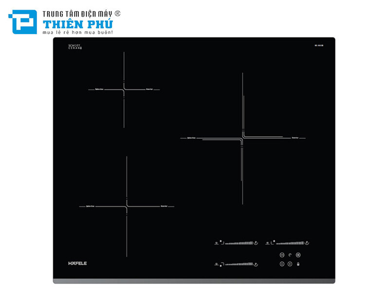 Bếp từ Hafele HC-I6037B 3 vùng nấu - Đẳng cấp bếp Đức