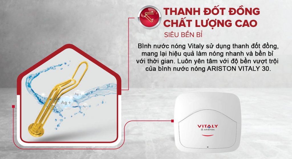 Bình nóng lạnh Ariston Vitaly 15 và Ariston Blue 15R nên lựa chọn sản phẩm nào?