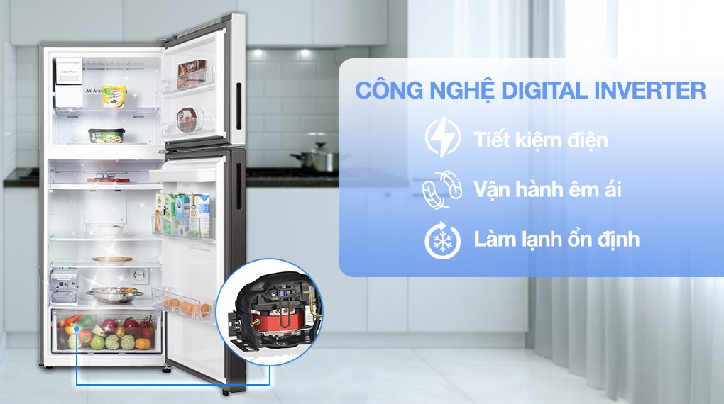 Bảo quản thực phẩm tốt hơn khi có tủ lạnh Samsung RT38CB668412/SV