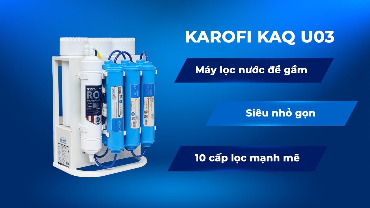 Máy lọc nước 10 lõi KAQ-U03