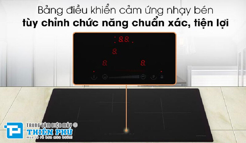 Hafele HC-I773D được trang bị hệ thống điều khiển cảm ứng trượt