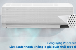 Hé lộ công nghệ làm lạnh WindFree™ độc quyền thương hiệu Samsung có trên Điều Hòa Samsung 12000Btu F-AR13TYGCDW20