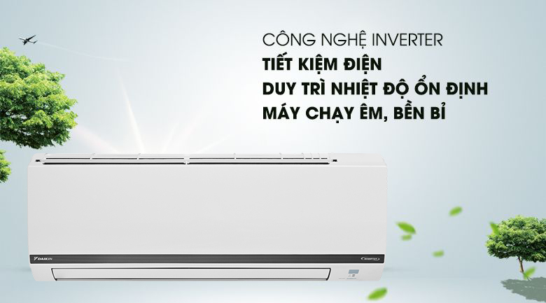 Điều hòa Daikin  FTKB25XVMV/RKB25XVMV có tiết kiệm như lới đồn