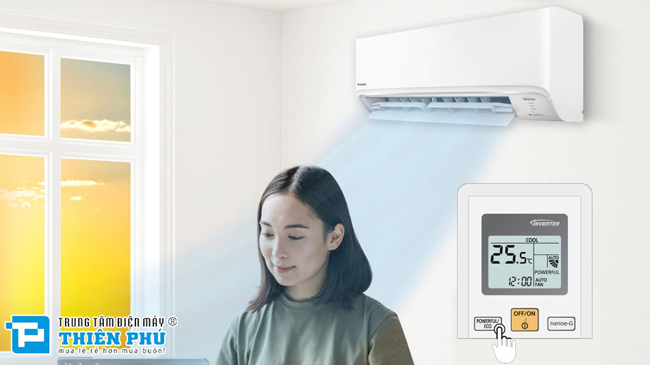 Điều Hòa Panasonic 9000Btu 2 Chiều Inverter CU/CS-YZ9AKH-8