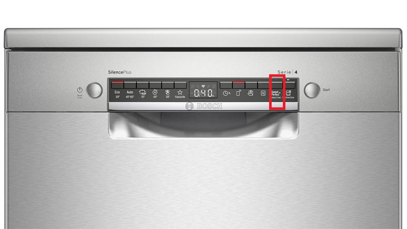 Máy rửa bát Bosch SMS4ECI14E serie 4 rửa nhanh