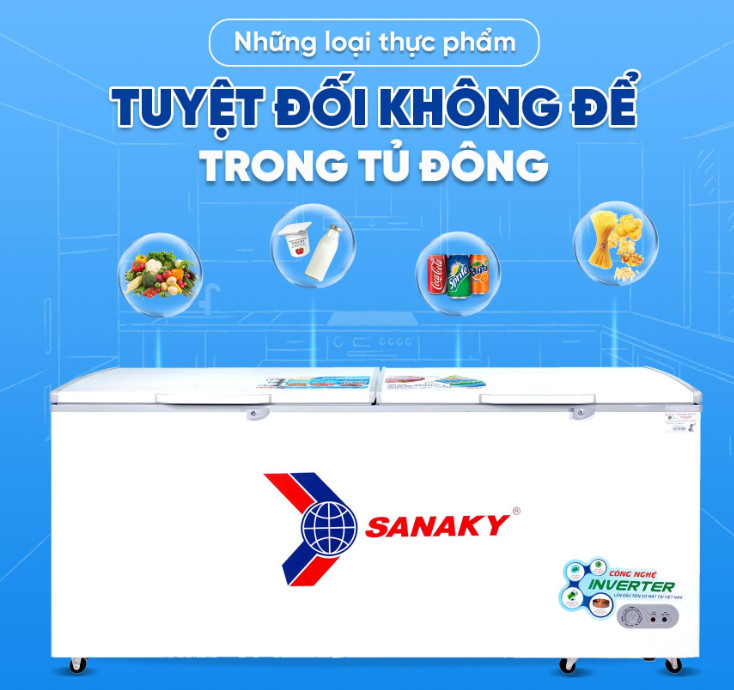 Cách khắc phục tủ đông Sanaky bị đóng tuyết an toàn, hiệu quả