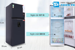 Giới thiệu chiếc tủ lạnh Toshiba 2 Cánh GR-RT535WE-PMV(06)-MG nên mua dịp tết 2024