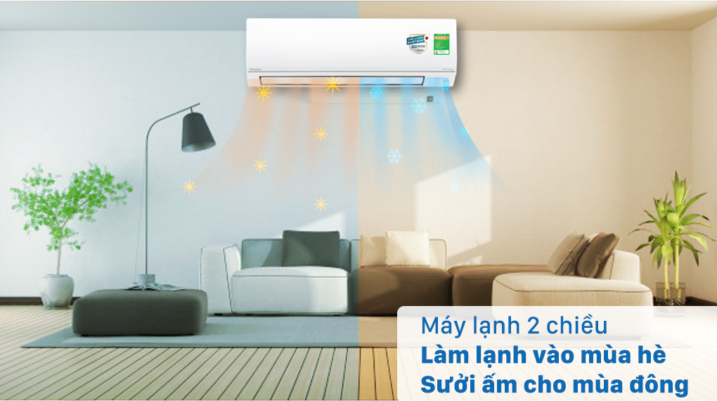 3 chiếc điều hòa Daikin inverer được lựa chọn nhiều nhất hiện nay