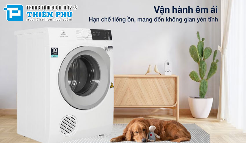 Máy sấy quần áo Electrolux EDV854J3WB có gì mà lại được nhiều người săn đón?