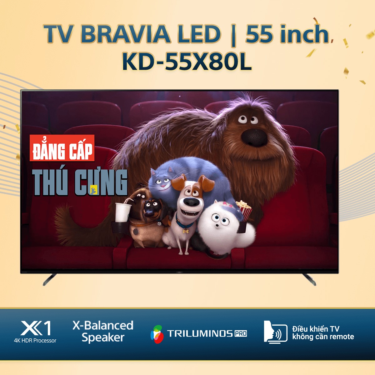 Loạt tivi Sony 55 inch 4K đang giảm giá tới cả chục triệu đồng ở đầu năm 2024