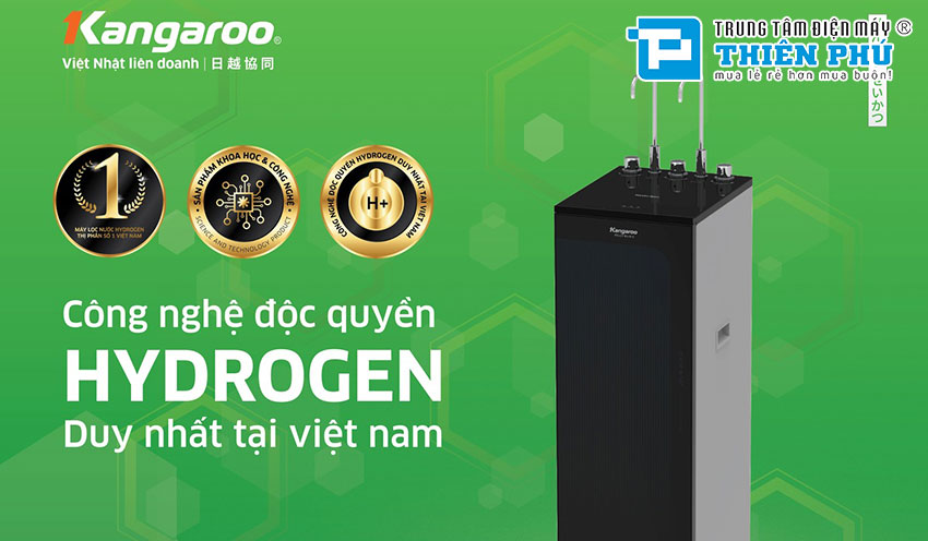 Máy Lọc Nước Kangaroo Nóng Lạnh KG10A16 - 10 Lõi