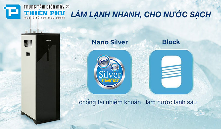 Máy Lọc Nước Kangaroo Nóng Lạnh KG10A18 - 10 Lõi